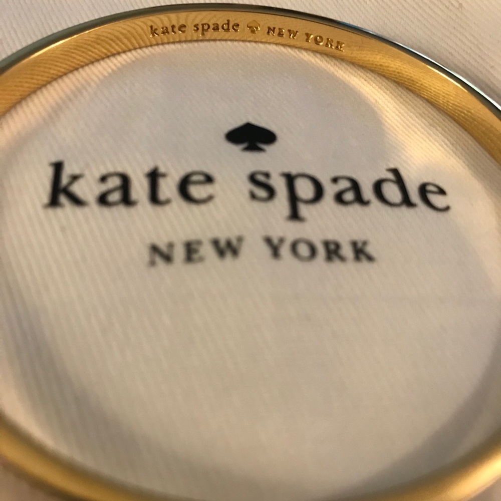 GIFTED Kate Spade Purple and Gold Bangle Bracelet - Picture 6 of 8